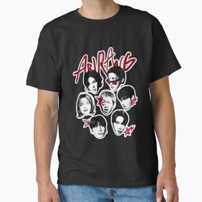Arirang Bts Pop Art Stickers T-shirt