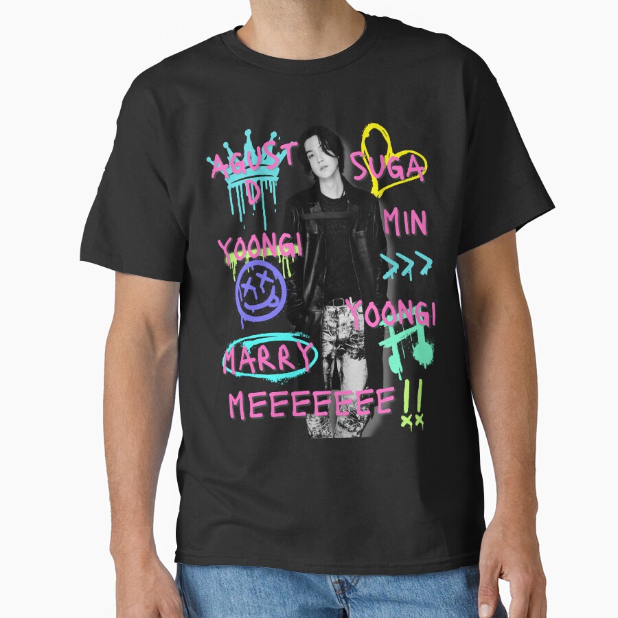 Yoongi Marry Me T-shirt - Image 3