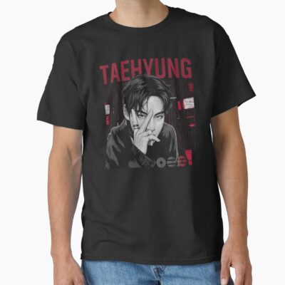 Vintage V Kim Taehyung Pose Retro 90s T-shirt