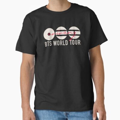 Bts Arirang White And Red Bts World Tour 2026 T-shirt