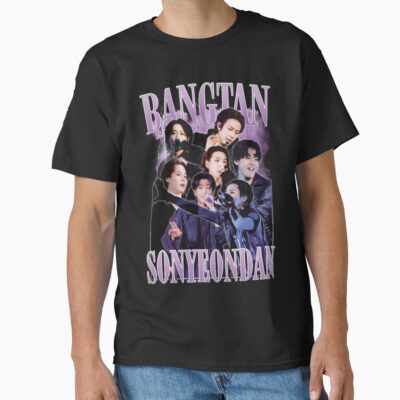 Bangtan Sonyeondan Retro Bts T-shirt