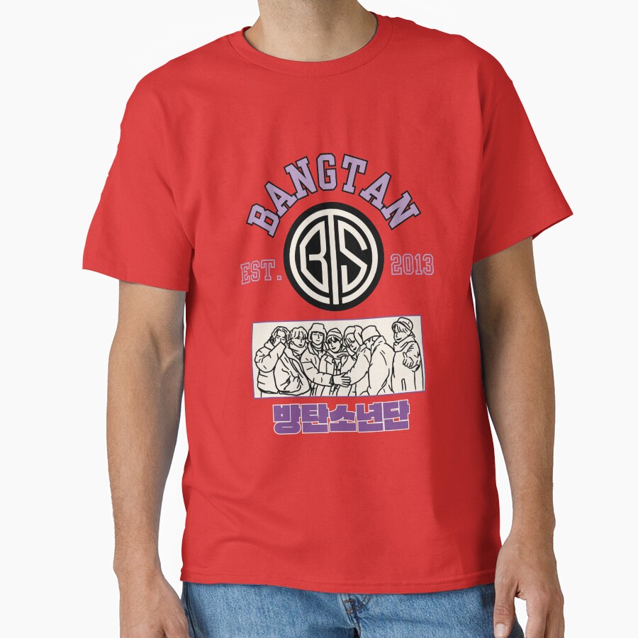Bts Purple Design T-shirt - Image 5