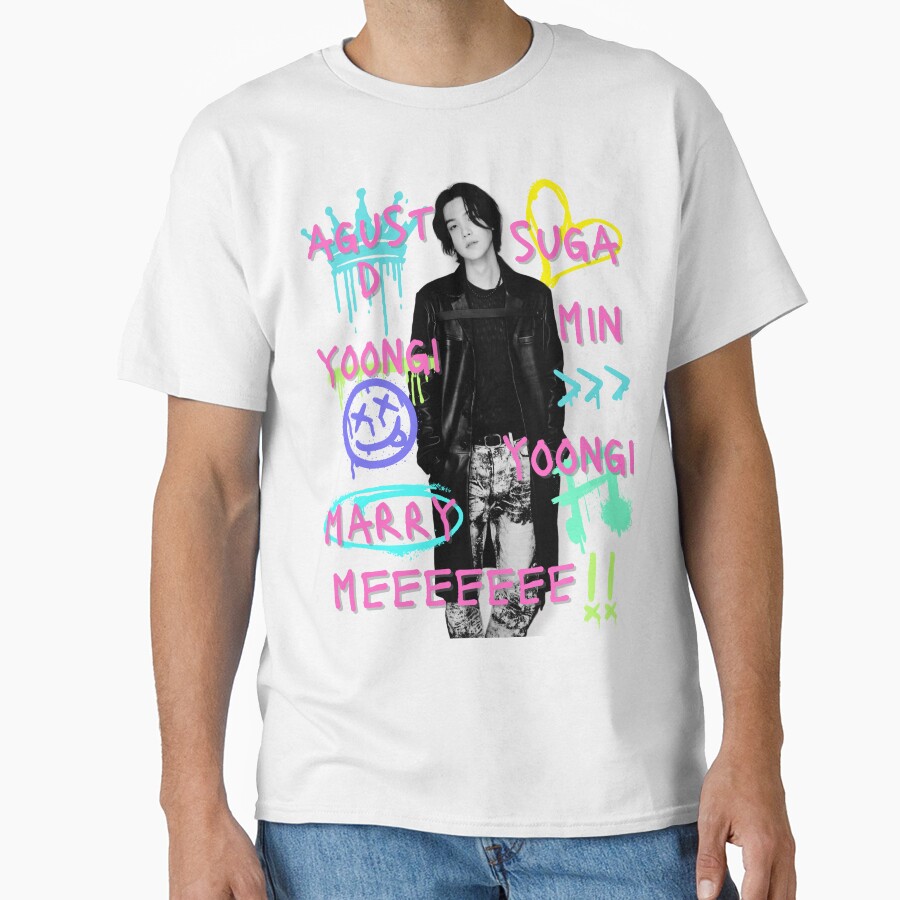 Yoongi Marry Me T-shirt - Image 2