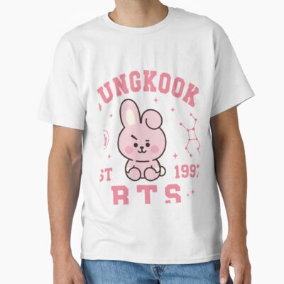 Jungkook Bts Vintage Shirt Jeon Jungkook T Shirt Bt21 Cooky Zodiac Tee Kpop Fan Gift Bangtan Boys Aesthetic Graphic Tee Comfort Colors Shirt T-shirt