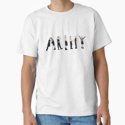 Butter Army Sign Silhouette Butter Illustration T-shirt