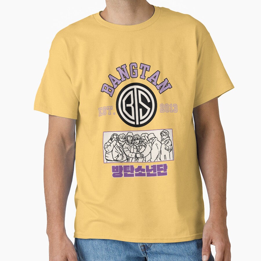Bts Purple Design T-shirt - Image 6