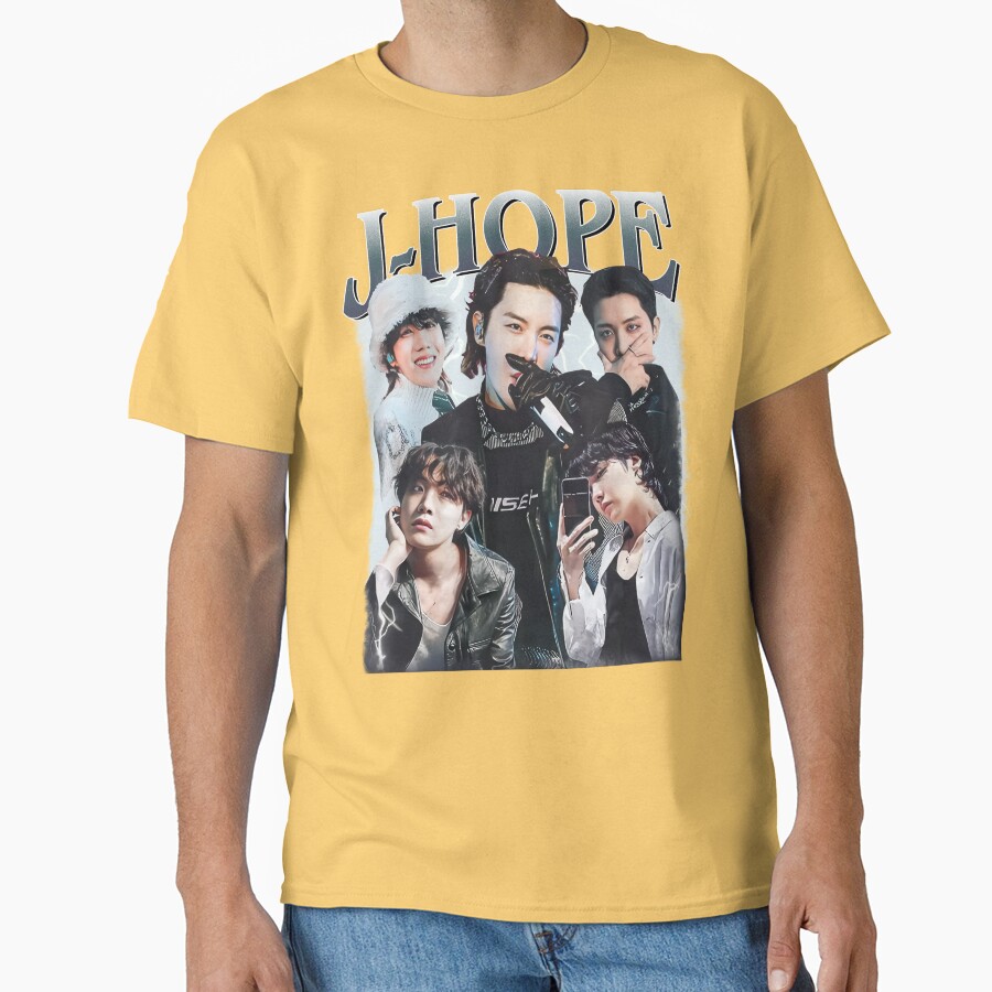 J Hope Korean Pop Vintage T-shirt - Image 6