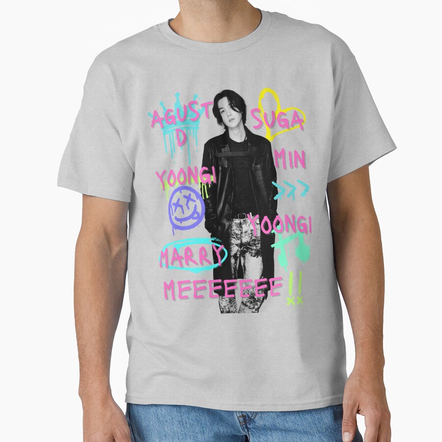 Yoongi Marry Me T-shirt - Image 4