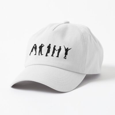 Butter Army Silhouette Butter Illustration Stickers Hat