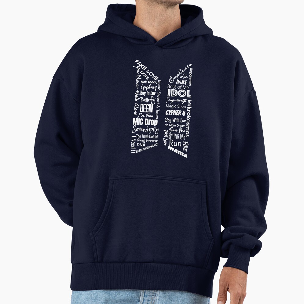 Bts Song Titles Classic Classic Hoodie - Image 5
