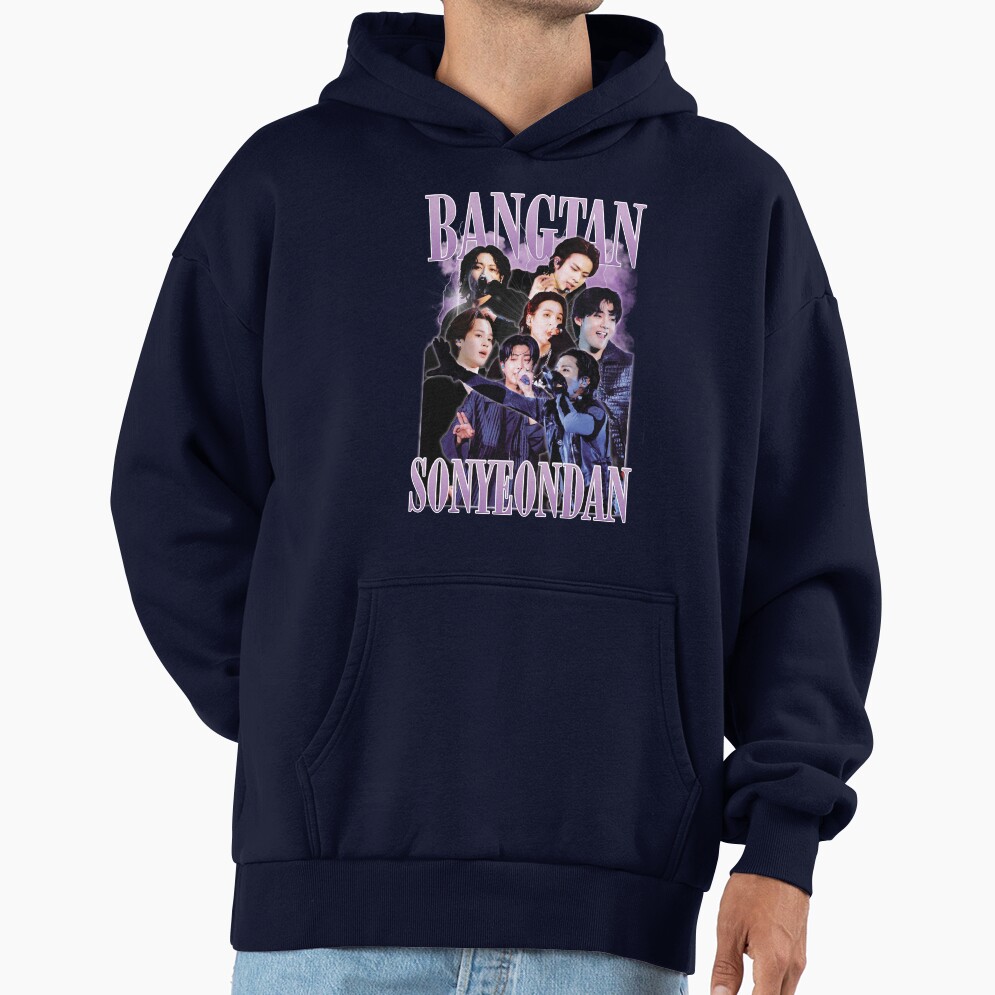 Bangtan Sonyeondan Retro Bts Hoodie - Image 5