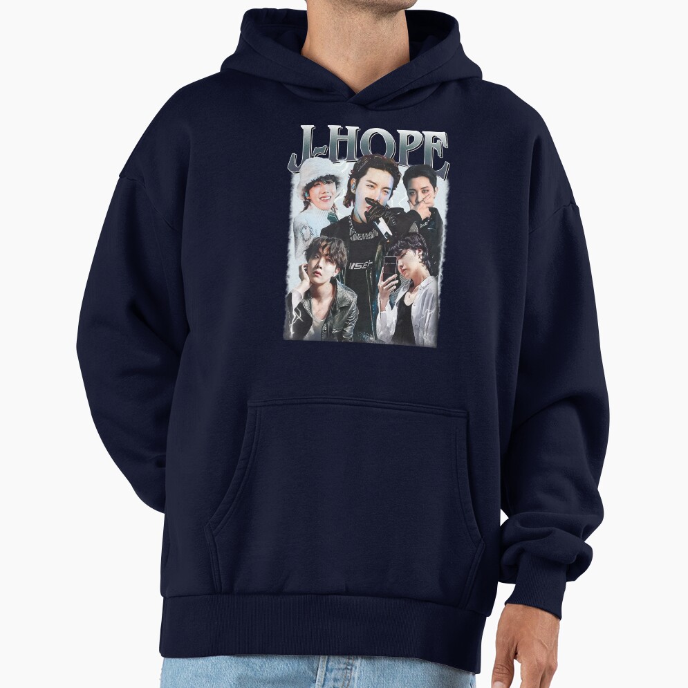 J Hope Korean Pop Vintage Hoodie - Image 5