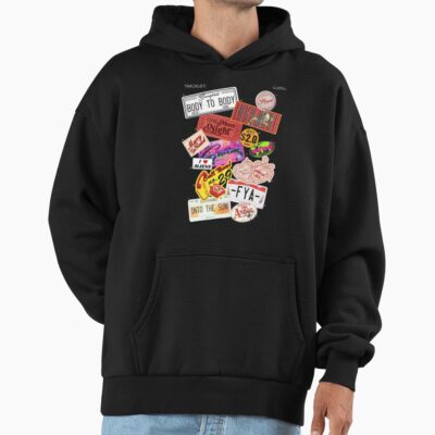 Bts Arirang Studio Album Sticker Collage Tracklist Hoodie