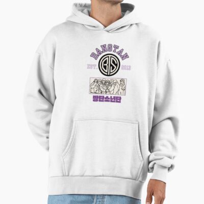 Bts Purple Design Hoodie