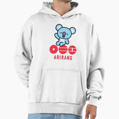 Bt21 Arirang Koya Bts Cute Bt21 Sticker Hoodie
