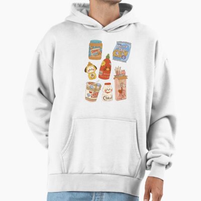 Cute Bangtan Baby Food Art Aesthetic Full Piece Hoodie