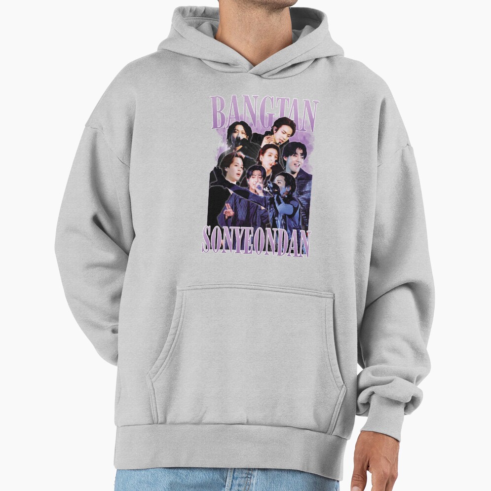 Bangtan Sonyeondan Retro Bts Hoodie - Image 4