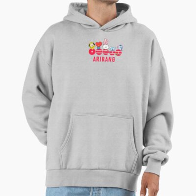 Bt21 Arirang Bts Cute Bt21 Sticker Hoodie