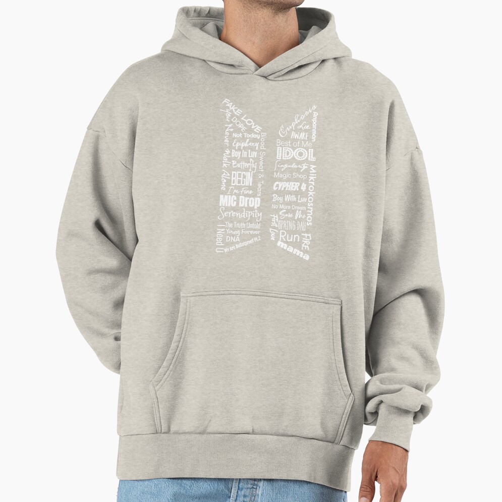 Bts Song Titles Classic Classic Hoodie - Image 3
