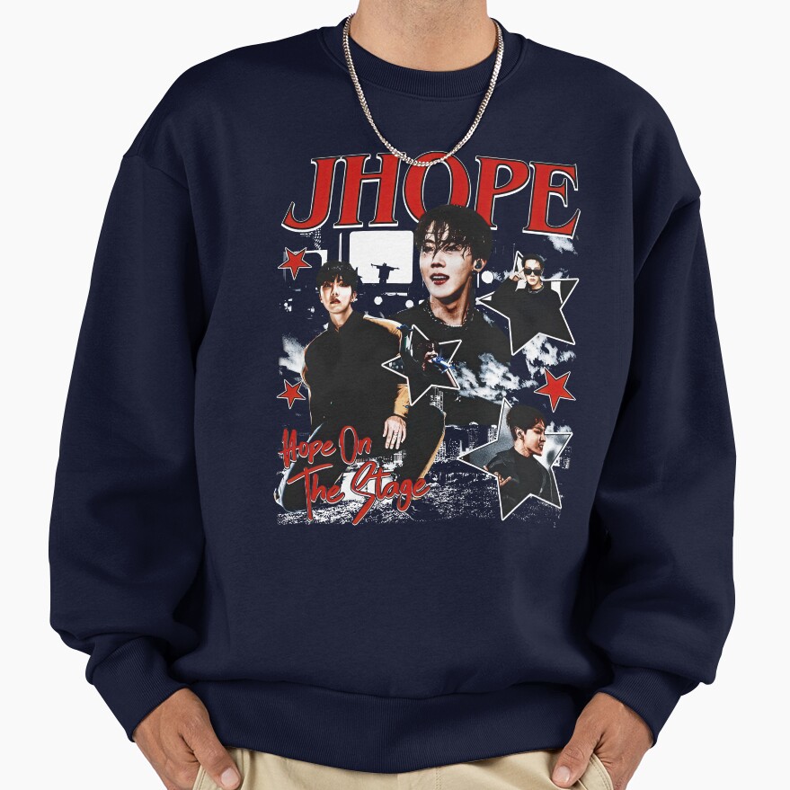 Jhope Hope On The Stage Vintage Sweatshirt - Image 5