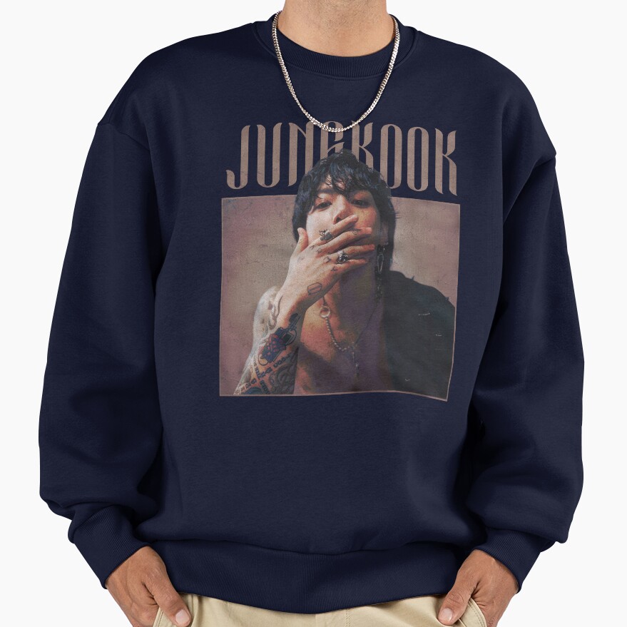 Jungkook Vintage Retro Sweatshirt - Image 5