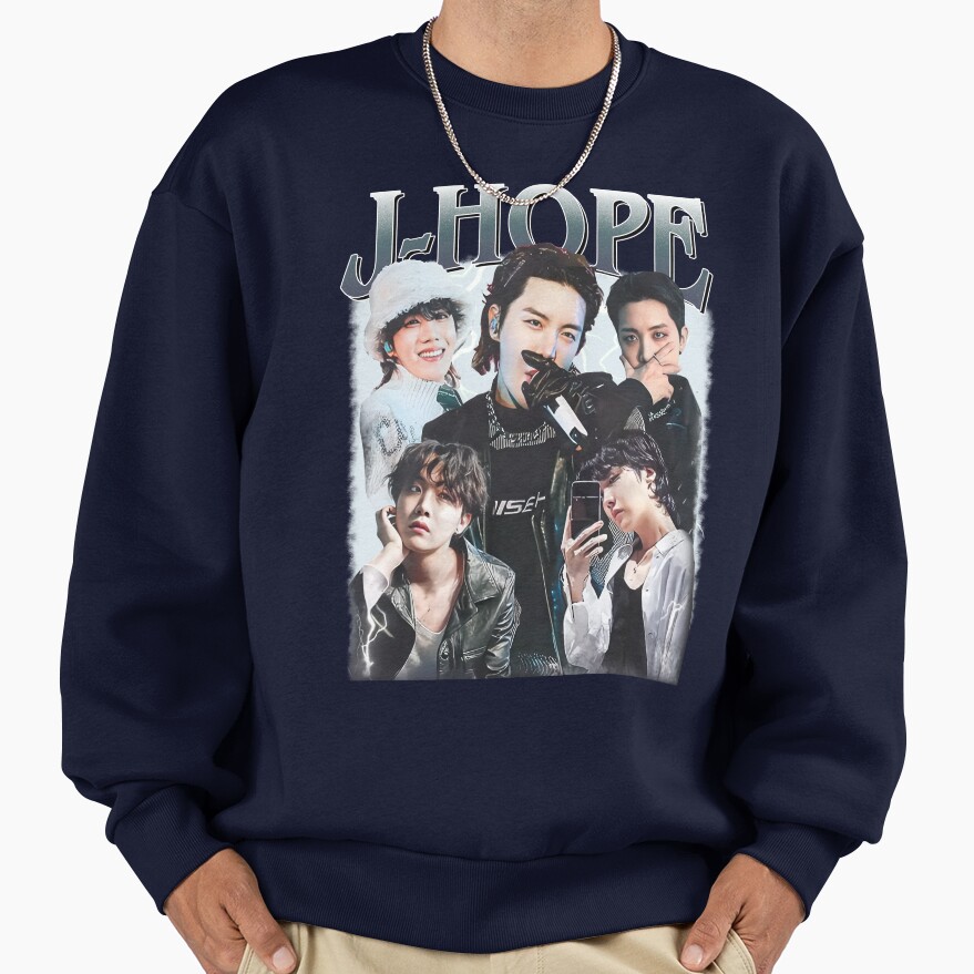 J Hope Korean Pop Vintage Sweatshirt - Image 5