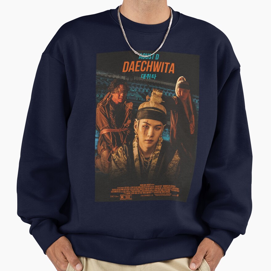 Agust D Daechwita Movie Poster Sweatshirt - Image 5