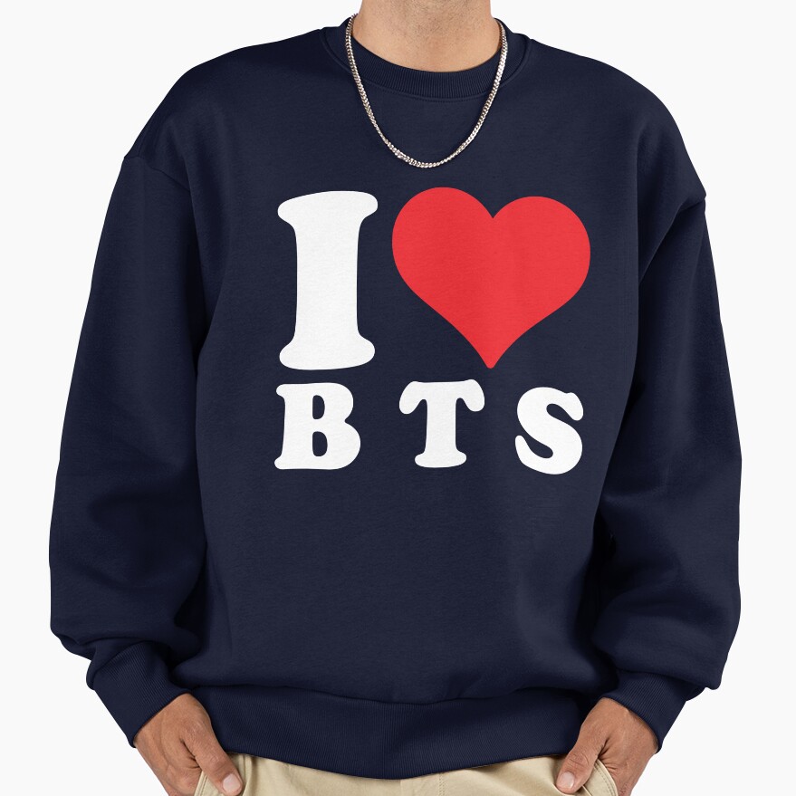 I Love Bts Sweatshirt - Image 5