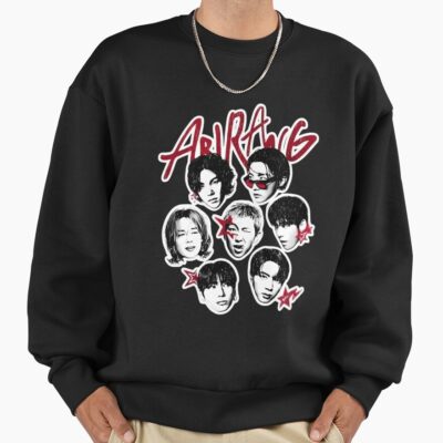 Arirang Bts Pop Art Stickers Sweatshirt