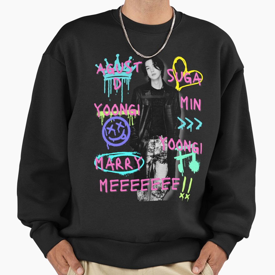 Yoongi Marry Me Sweatshirt - Image 3