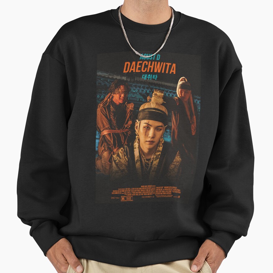 Agust D Daechwita Movie Poster Sweatshirt