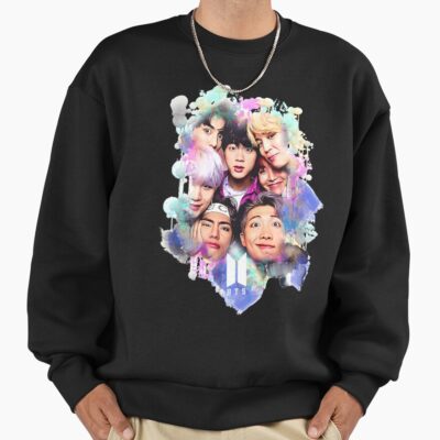 Bts All Together Colorful Art Sweatshirt