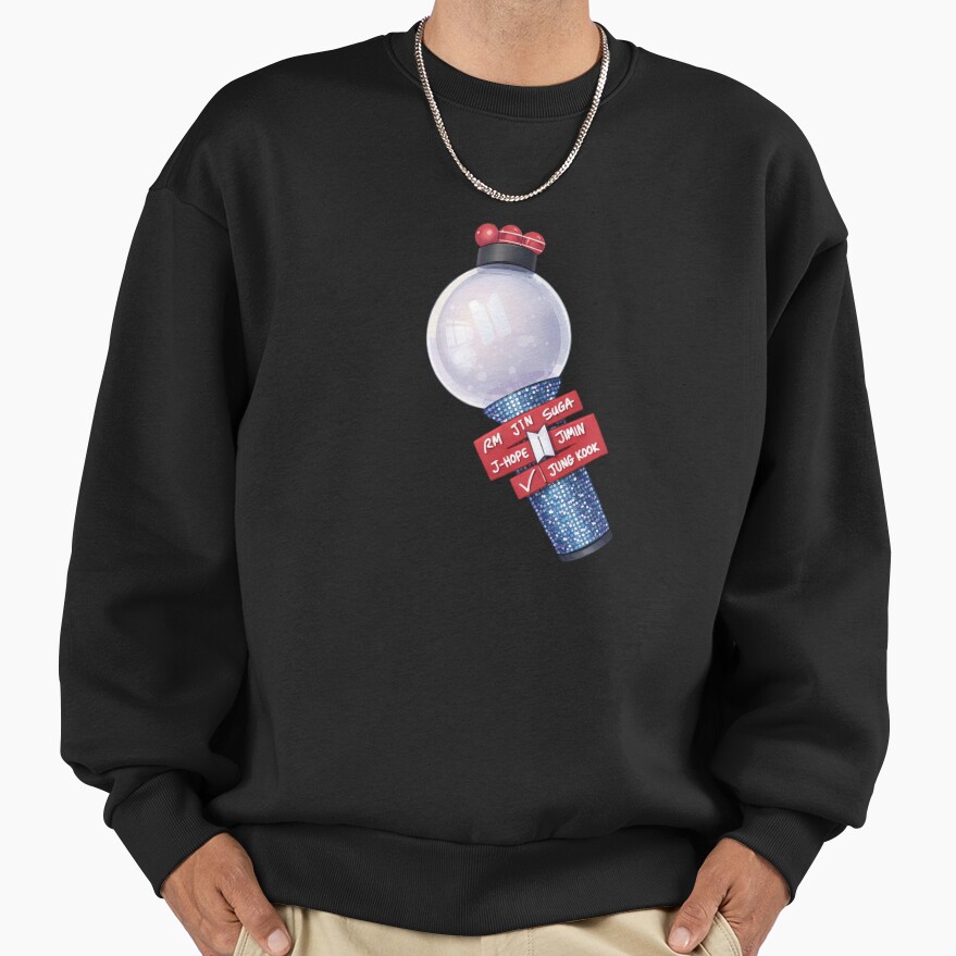 Bts Lightstick Kpop Art Sweatshirt - Image 2