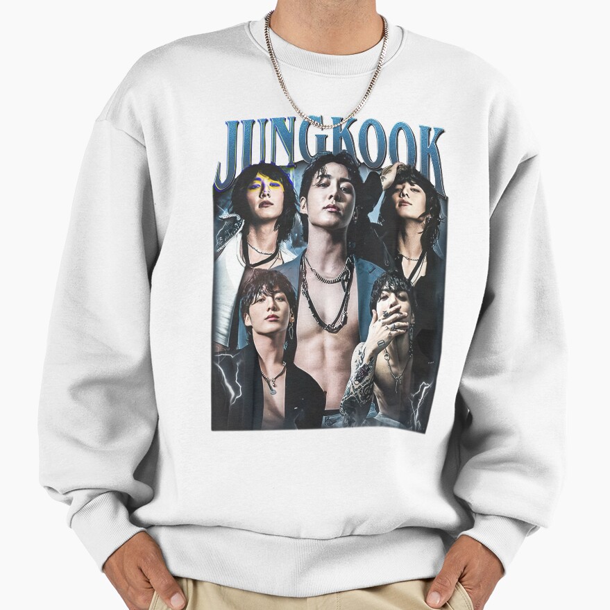 Jungkook Singer Vintage Sweatshirt - Image 2