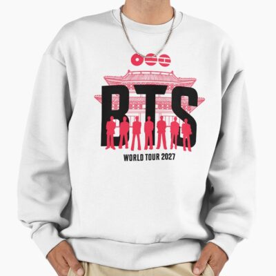 2027 Bts Arirang World Tour 2027 Perfect Tapestry For White Sweatshirt