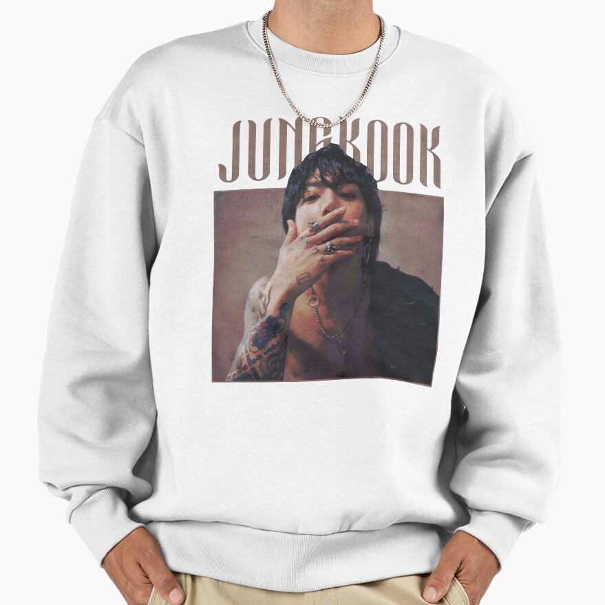 Jungkook Vintage Retro Sweatshirt - Image 2