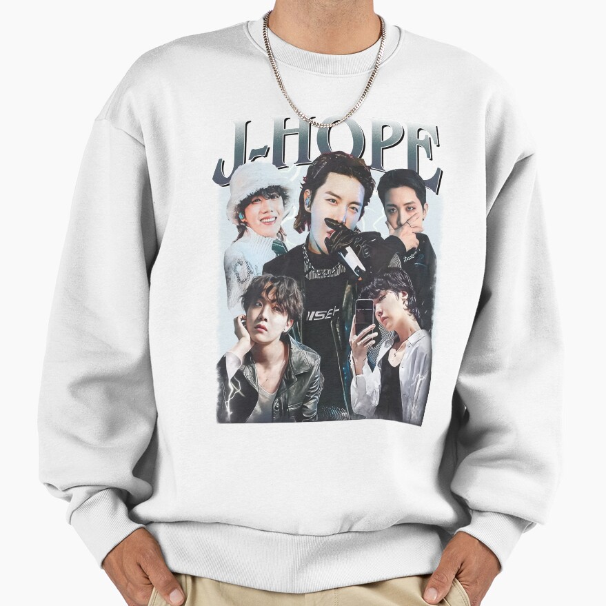 J Hope Korean Pop Vintage Sweatshirt - Image 2