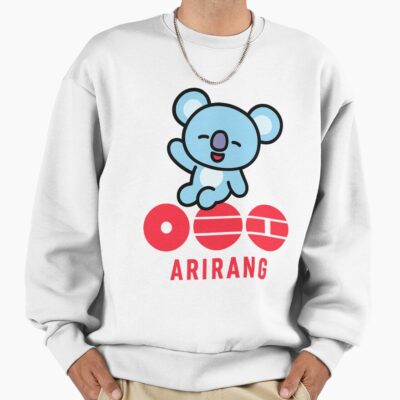Bt21 Arirang Koya Bts Cute Bt21 Sticker Sweatshirt