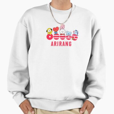 Bt21 Arirang Bts Cute Bt21 Sticker Sweatshirt