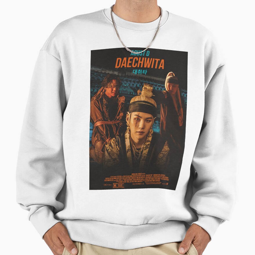 Agust D Daechwita Movie Poster Sweatshirt - Image 2