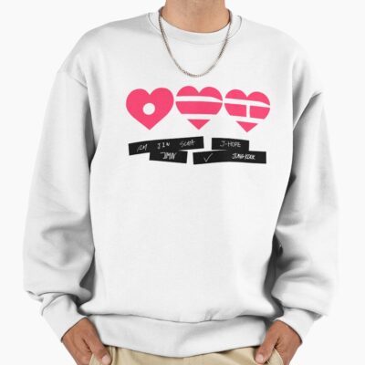 Bts Arirang Heart White Version By Sweatshirt
