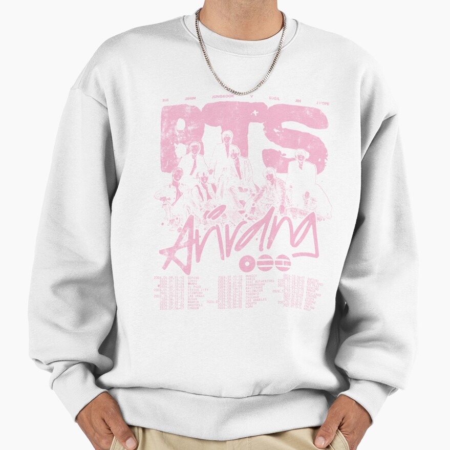 Bts Arirang World Tour Vintage Sweatshirt - Image 2