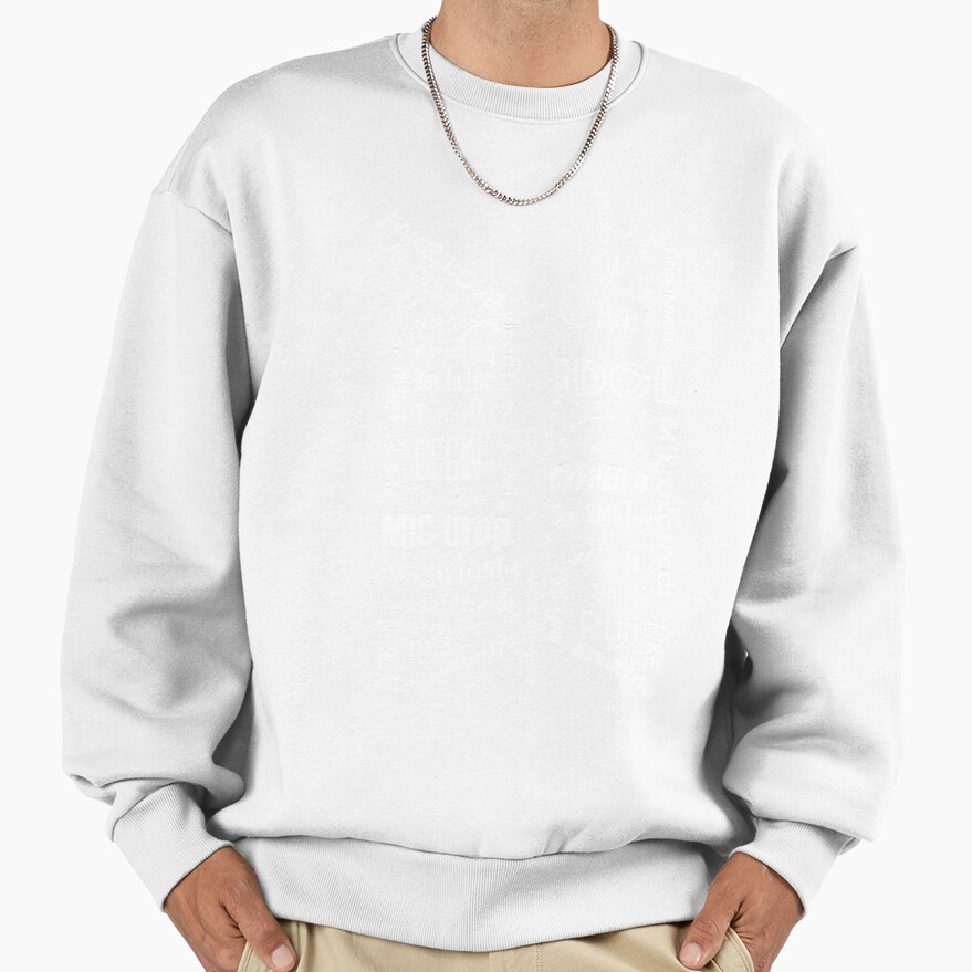 Bts Song Titles Classic Classic Sweatshirt - Image 2