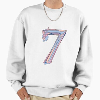 Pastel Map Of The Soul 7 Logo Sweatshirt