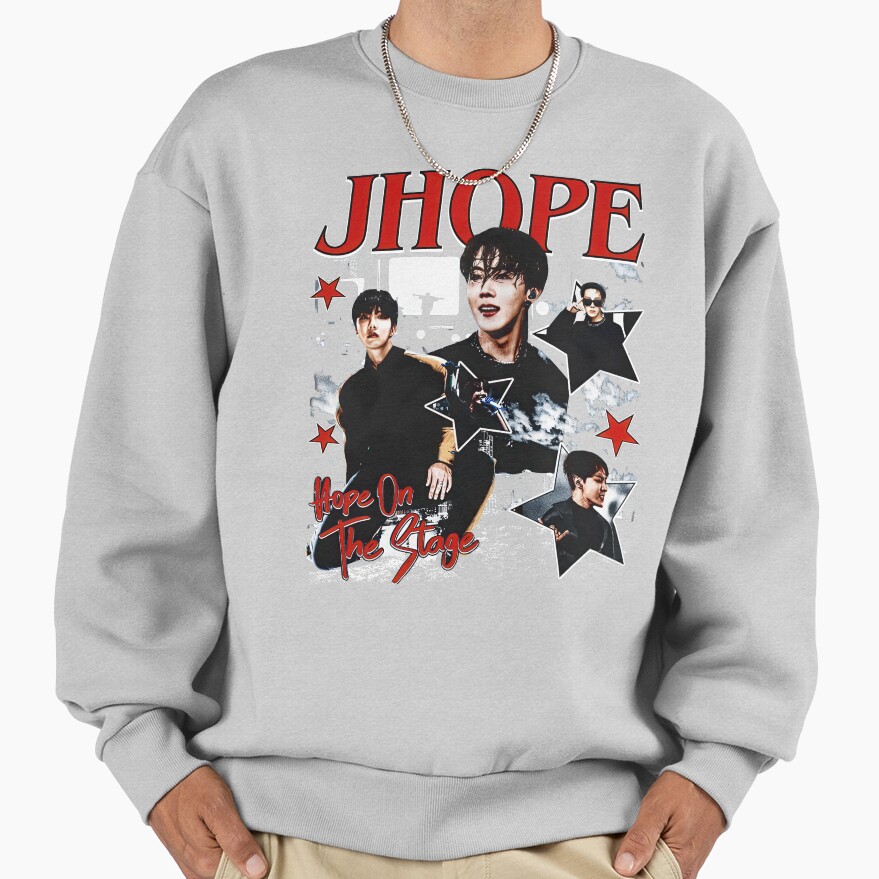 Jhope Hope On The Stage Vintage Sweatshirt - Image 4