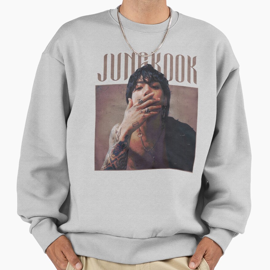 Jungkook Vintage Retro Sweatshirt - Image 4