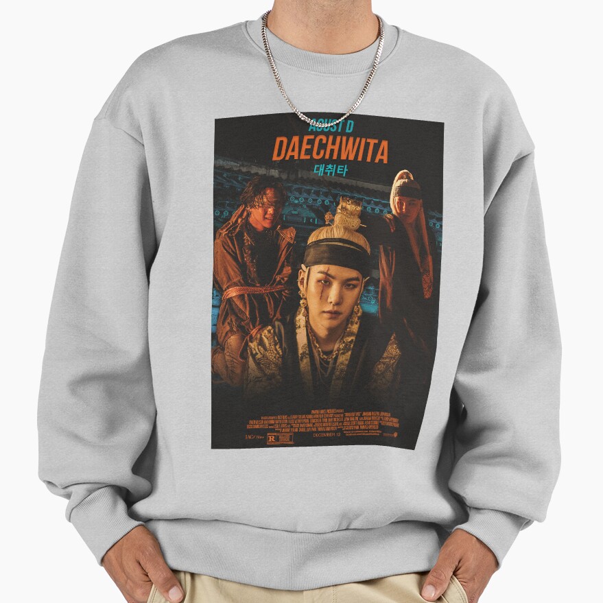 Agust D Daechwita Movie Poster Sweatshirt - Image 4