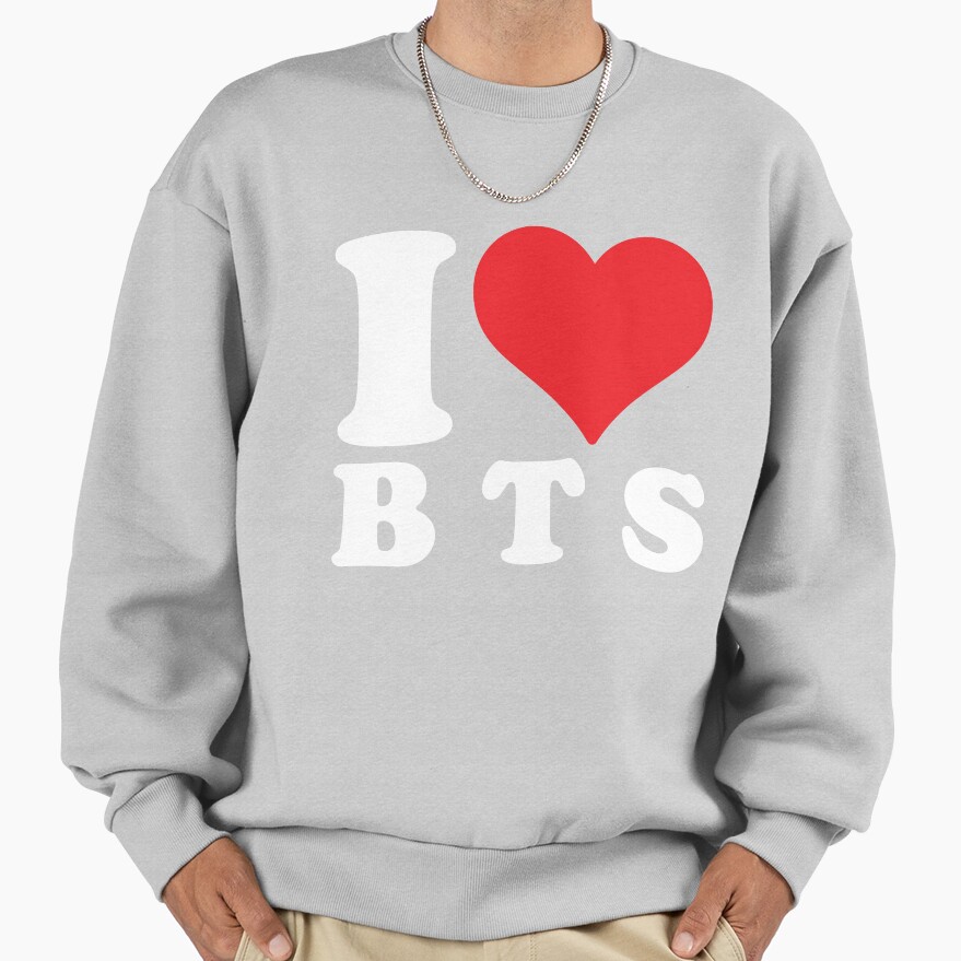 I Love Bts Sweatshirt - Image 4