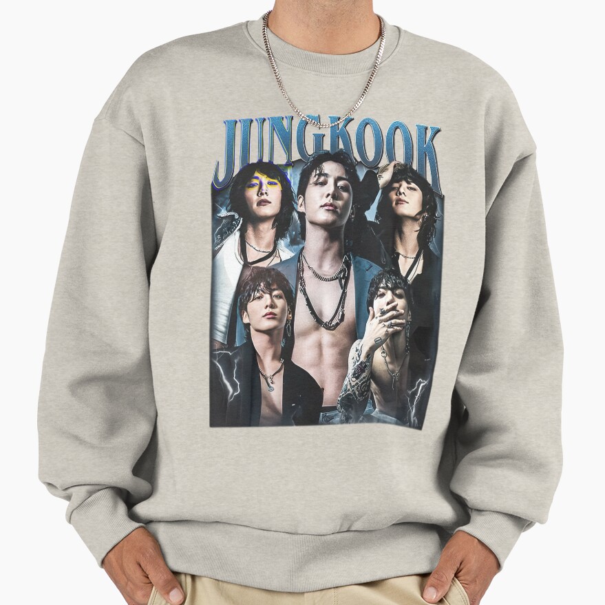 Jungkook Singer Vintage Sweatshirt - Image 3