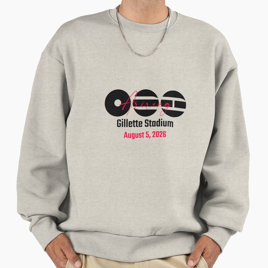 Bts Arirang World Tour Gillette Stadium D1 Sweatshirt - Image 3